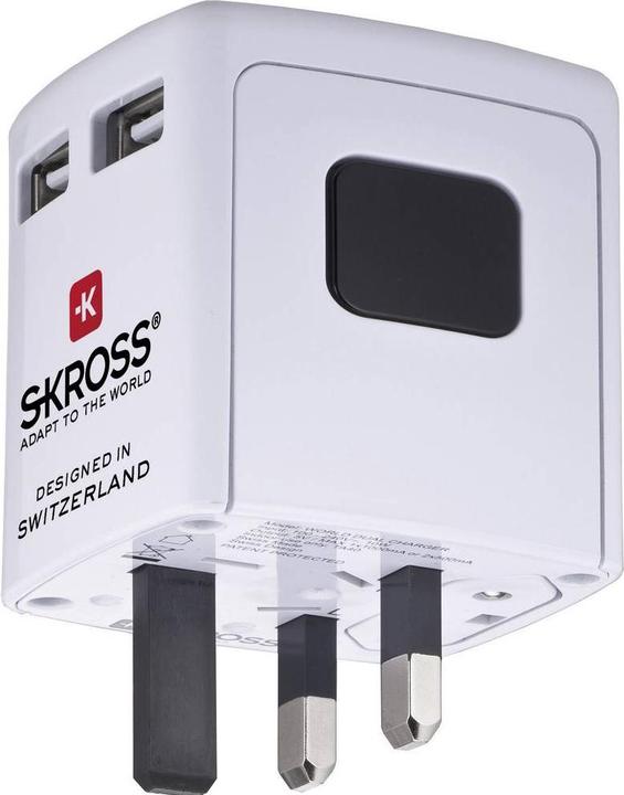 Actual product image Skross World USB Charger