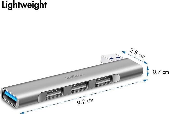 Produktbild LogiLink UA0436 (USB-A, 4 Ports)