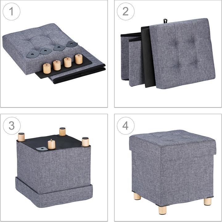 Produktbild Relaxdays Sitzhocker