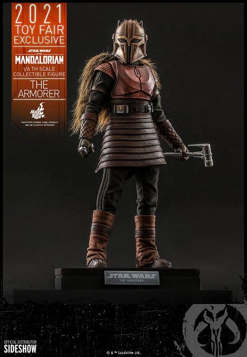 Produktbild Hot Toys Star Wars - The Mandalorian "The Armorer" 2021 Toy Fair Exclusive 1/6 Actionfigur