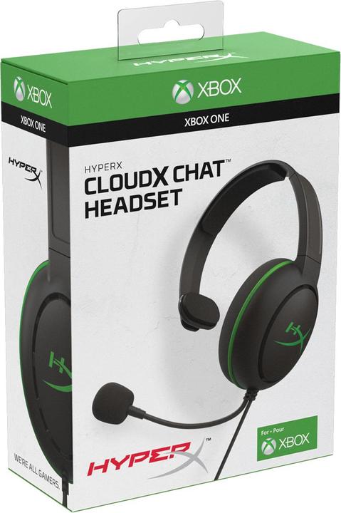 Actual product image Kingston Headset USB HyperX CloudX Chat (Cable)