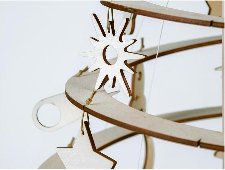 Actual product image Luka Zajc Design Space WOOD decoration MEDIUM - 24 pcs (24 -part)