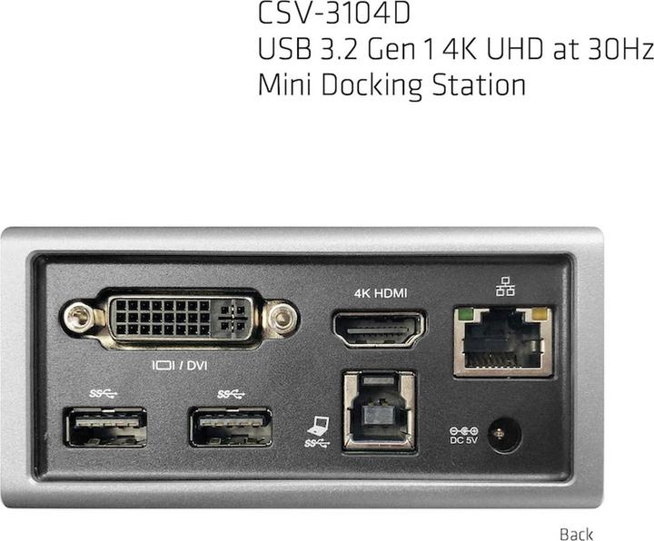 Image du produit Club 3D Csv-3104d (USB-B, 9 Ports)