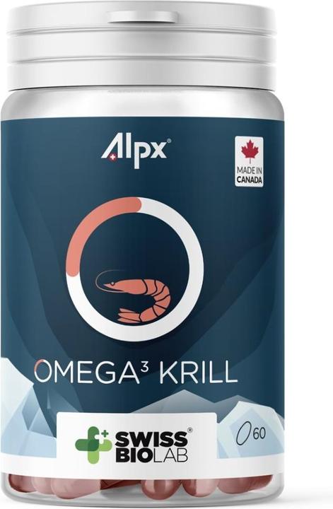 Produktbild Alpx Omega 3 Krill Kapseln Gélules (60 Stück, Kapseln, 77 g)