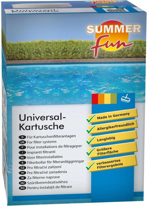 Summer Fun Pool-Filterkartusche Universal 2 Stück