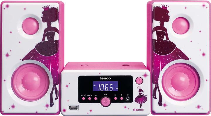 Actual product image Lenco MC-020 Princess (Bluetooth, 1x 10 W)