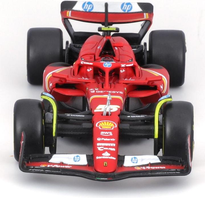 Actual product image Bburago Ferrari F1 SF-24 1/43 Sainz 2024