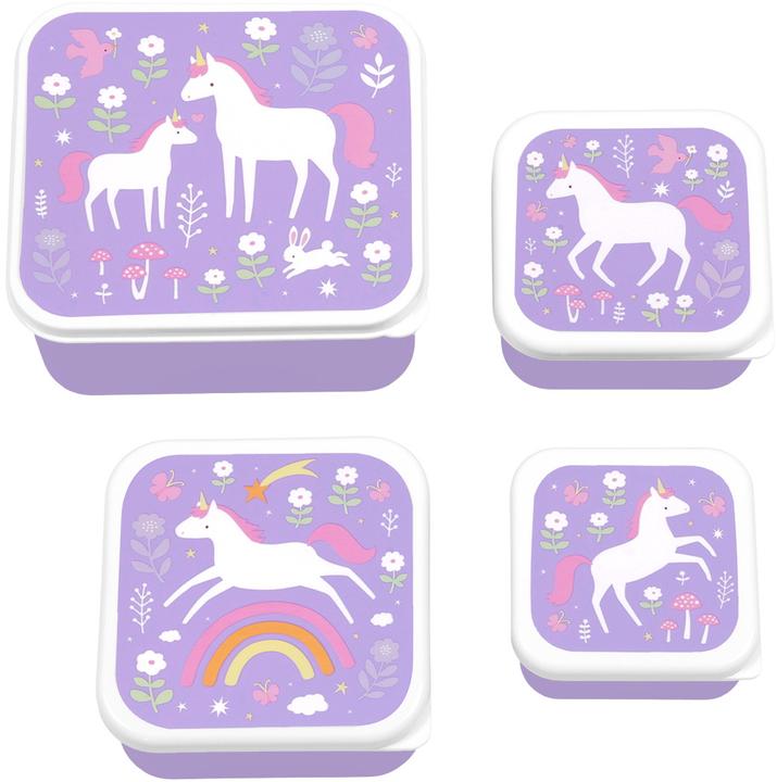 Actual product image A Little Lovely Company Lunch & snack box set