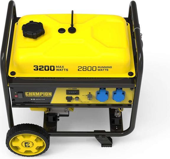 Actual product image Champion Power Equipment 3200 Watt petrol generator (2800 W, 17 l)