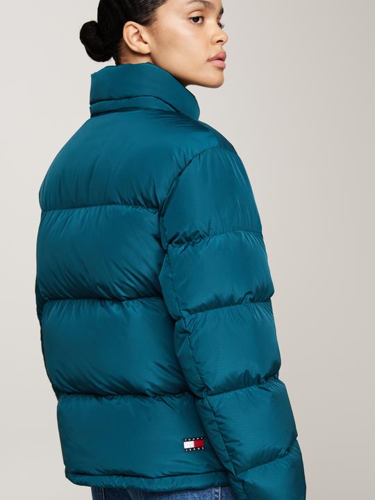 Actual product image Tommy Jeans Alaska Pufferjack Dames - Deep Seawater - Maat M (M)