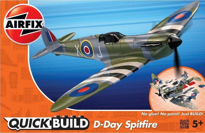 Actual product image Airfix Kit D-Day Spitfire Quick Build