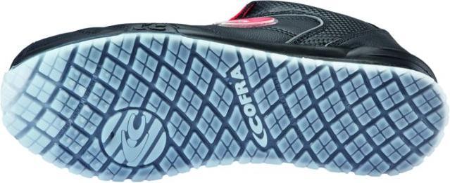Actual product image Cofra unisex S1P safety shoes "MEAZZA" RUNNING black size 38 (S1P, 38)