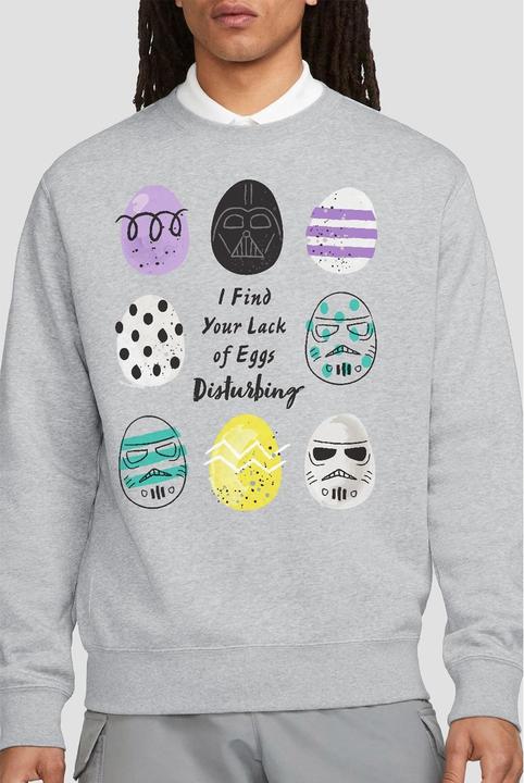 Immagine prodotto Star Wars Your Lack Of Easter Eggs Disturbing Felpa Darth Vader Adulto Unisex (XL)
