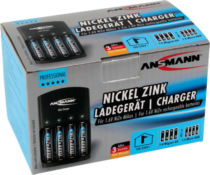 Immagine prodotto Ansmann Caricabatterie NiZn (1 pz., AAA, Caricabatterie senza batteria)