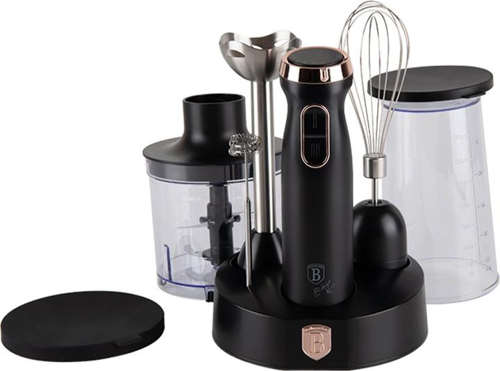 Actual product image BerlingerHaus Hand blender set Black Rose Collection