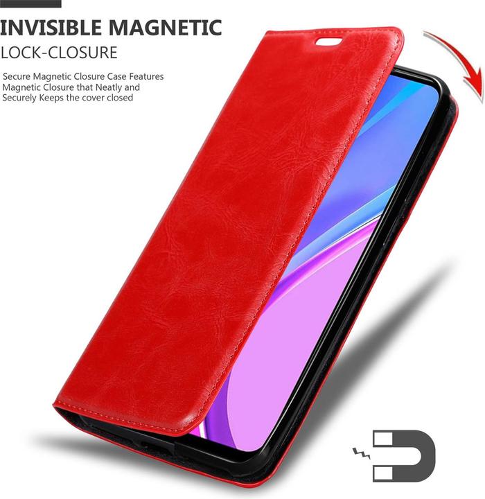 Productafbeelding Cadorabo Boek Onzichtbare Magneethoes (Xiaomi Redmi 9)