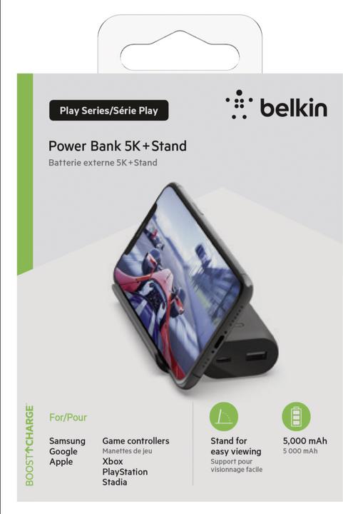 Immagine prodotto Belkin Gaming Power Bank 5.000mA (5000 mAh, 12 W, 25 Wh)