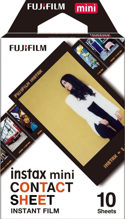 Fujifilm Contact Sheet (Instax Mini)