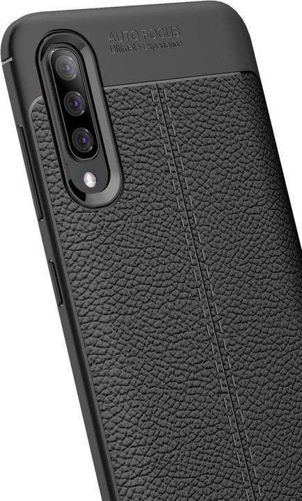 Productafbeelding Screenguard Samsung Galaxy A30s Hoesje Leather Design TPU Cover (Samsung Galaxy A30)