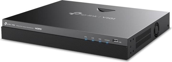 Produktbild TP-Link NET VIDEO RECORDER 8CH POE+/VIGI NVR2008H-8MP (Netzwerk Videorecorder (NVR))