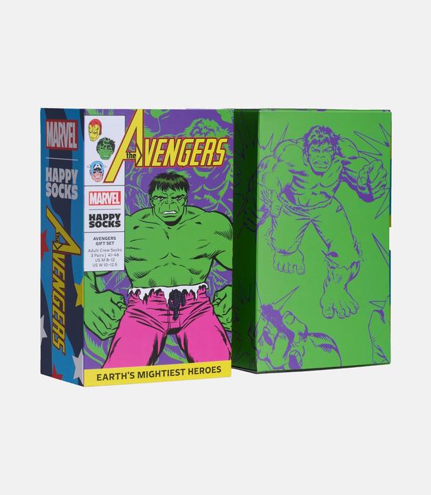 Immagine prodotto Happy Socks Strümpfe MARVEL™ Avengers Socken 3er Pack (confezione da 3, 41 - 46)