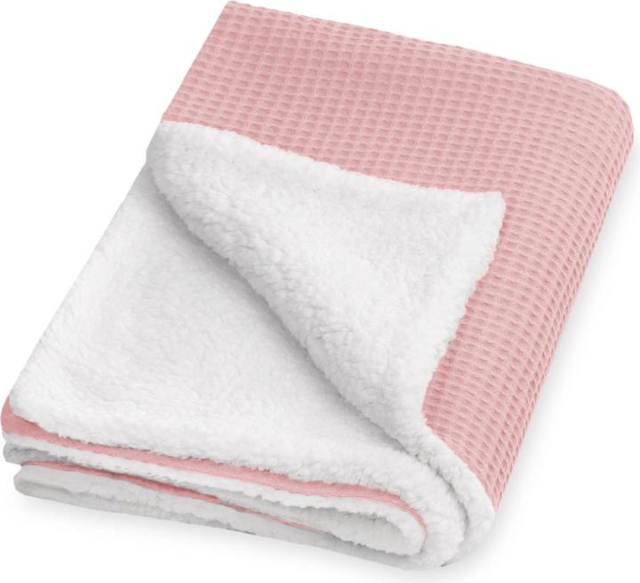 Wafel piqué blush