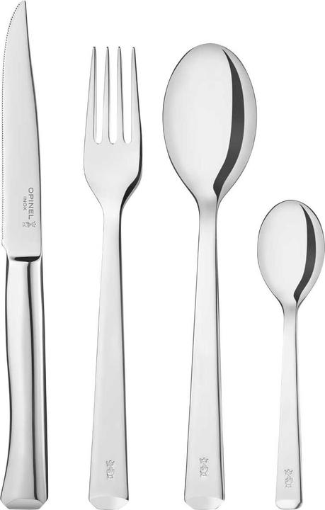 Immagine prodotto Opinel Perpetue Box 4+4+4+4, set di posate, acciaio inox, lucido, 4 coltelli, 4 forchette, 4 cucchiai