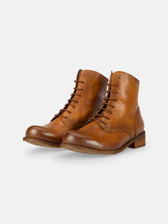 Felmini Der Wide fit BEJA W087 ist ein leichter Schnürstiefel aus luxuriösem Anilex-Leder, der Stil