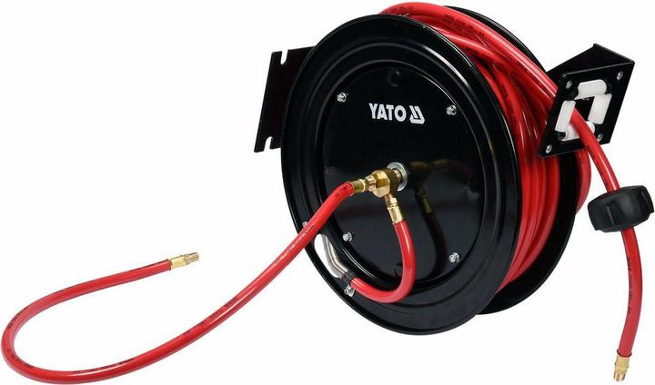 Yato Pneumatic air hose on automatic reel, 15 m long, automatic return (YT-24250) (15 m)