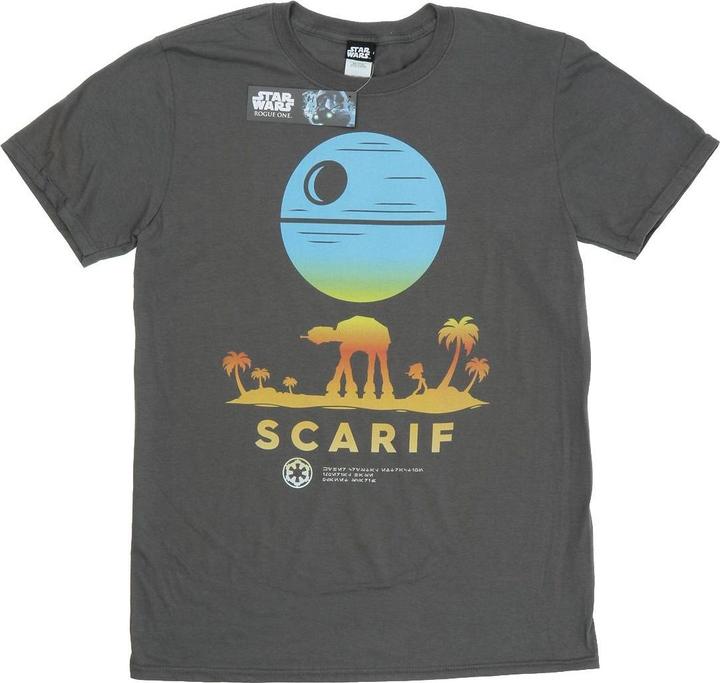 Star Wars Rogue One Scarif Sunset TShirt