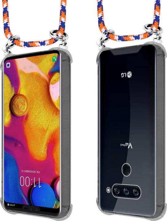 Produktbild Cadorabo TPU Handy Kette SILBER Cover