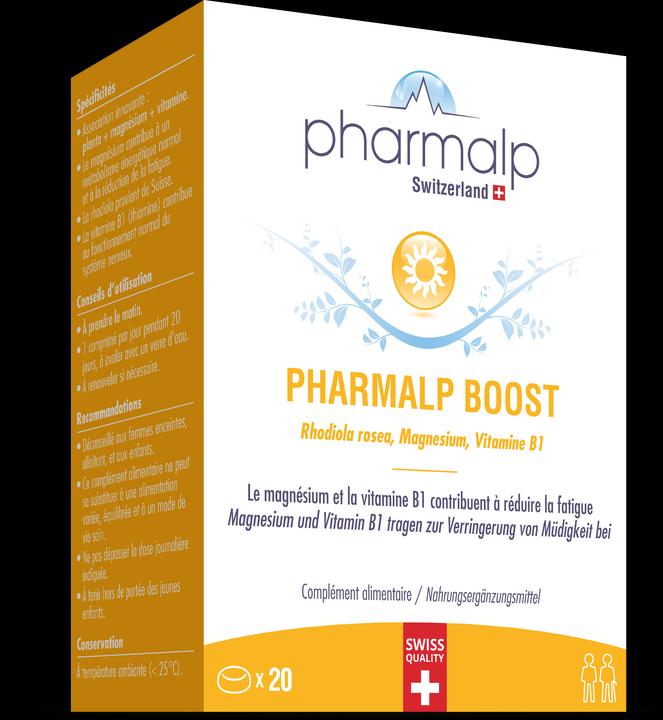 Actual product image Pharmalp BOOST Tabl (20 Piece, Pills, 35 g)
