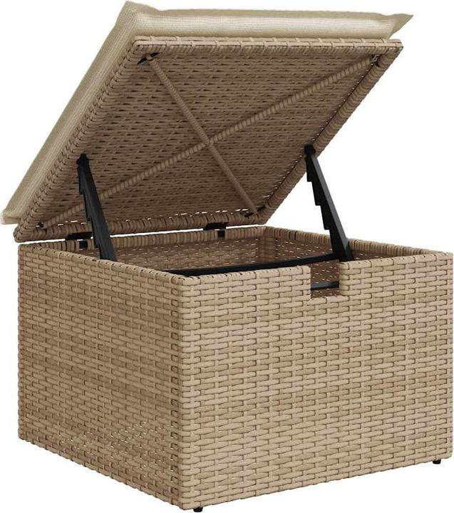 Actual product image VidaXL Garden furniture Sofa set Garden set 7-piece garden set Beige