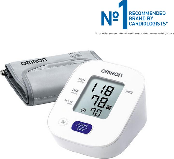 Immagine prodotto Omron M2+ Misuratore di pressione del braccio superiore HEM-7146-E (Sfigmomanometro per braccio)