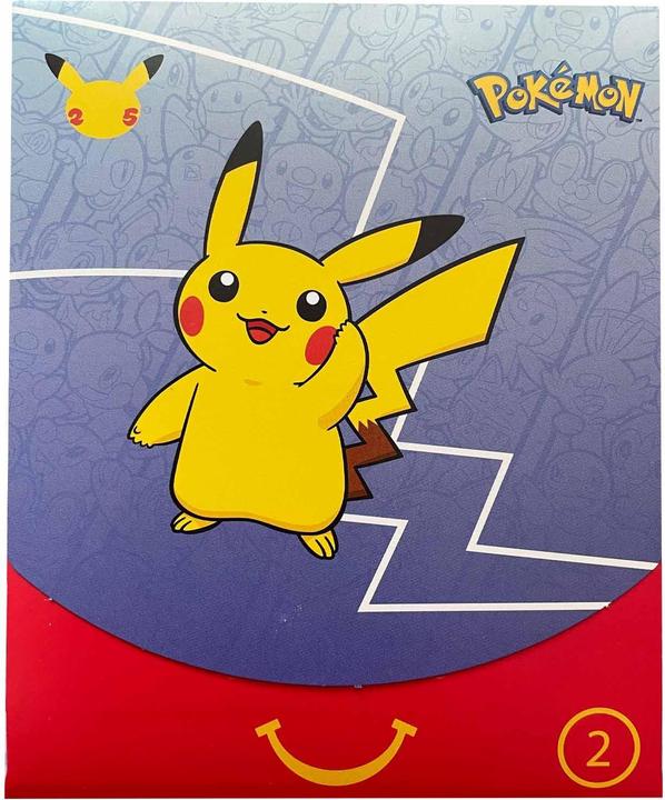 Produktbild Pokémon 25th Anniversary McDonalds Promo Booster 2021 (Englisch, Booster Pack)