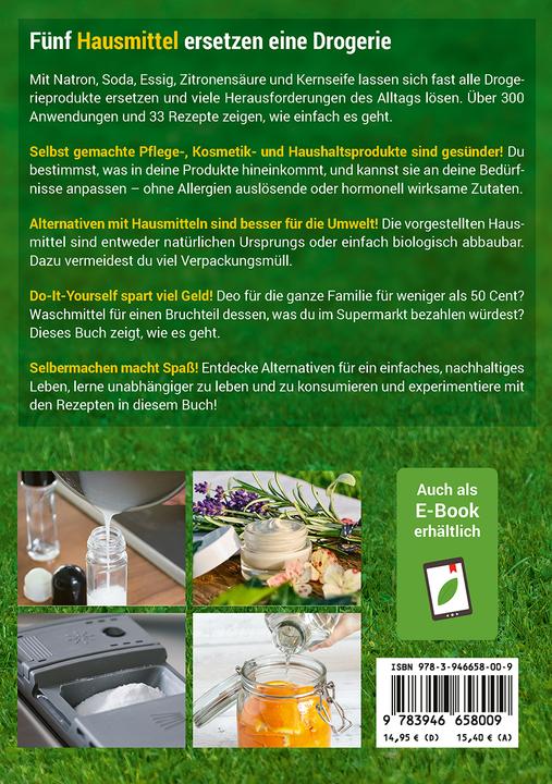 Image du produit Fünf Hausmittel ersetzen eine Drogerie (Allemand, Éditeur smarticular, 2016)