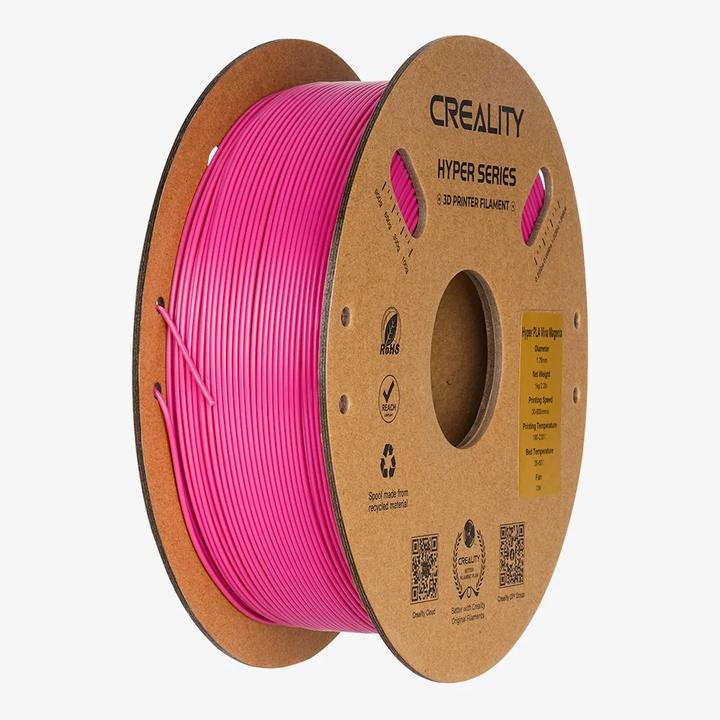 Image du produit Creality Hyper 1.75mm PLA Filament d'Impression 3D 1kg (PLA, 1.75 mm, 1000 g, Rose)