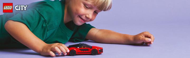 Actual product image LEGO Roter Sportwagen (60448, LEGO City)