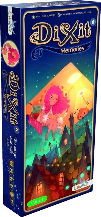 Libellud 003138 - Dixit 6 - Memories, Card game, 3-6 players, ages 8+ (DE edition) (German)