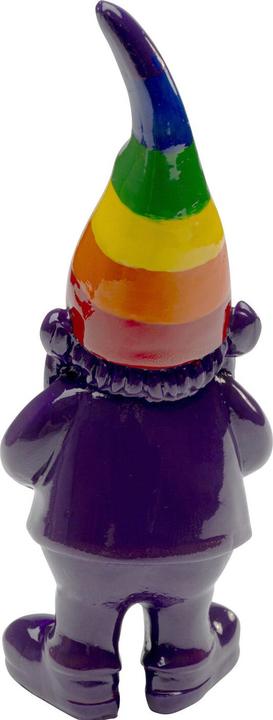 Actual product image Kare Design Deko Figur Zwerg Rainbow Lila 11cm