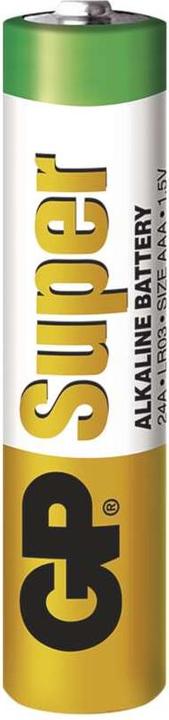 Produktbild GP Batteries Super Alkaline (4 Stk., AAA, 2400 mAh)
