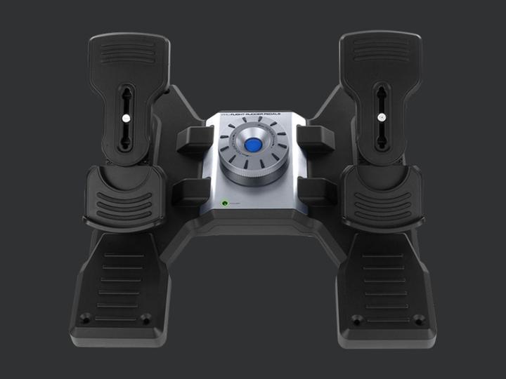 Actual product image Logitech G Saitek Pro Flight Rudder Pedals (PC)