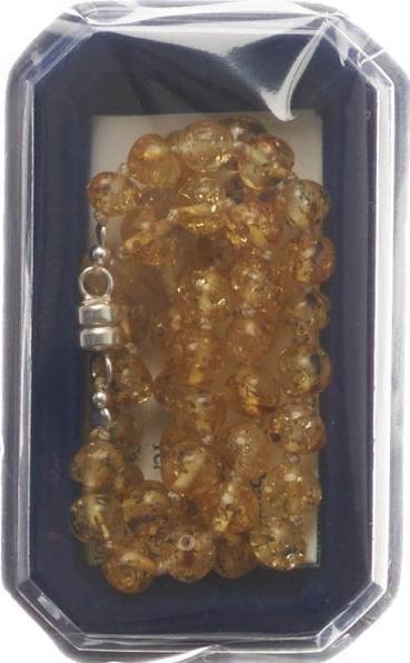 Produktbild Amberstyle Bernsteinkette citrin 32cm Magnetverschluss (1 Stk)