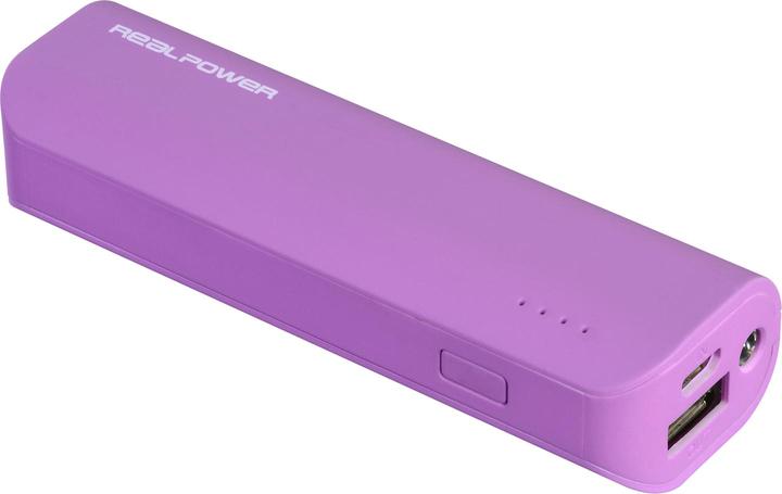 Produktbild RealPower PB2600 (2600 mAh, 9.62 Wh)