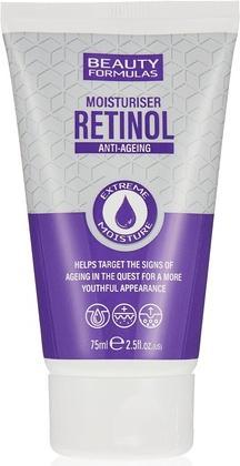 Produktbild Beauty Formulas Retinol Anti-Aging Moisturiser moisturizing face cream 75ml (Körperlotion, 75 ml)