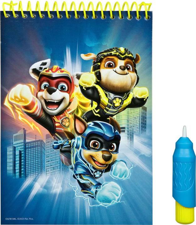 Actual product image Undercover Magic Watercolour Set - Paw Patrol Watercolour Set - Great Gift Item for Children - Easy