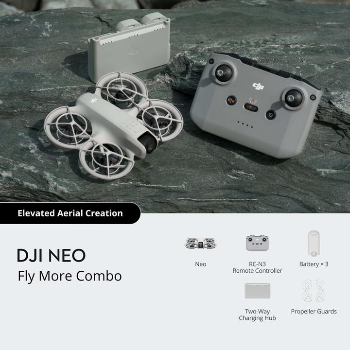 Image du produit DJI Neo Fly More Combo (18 min, 135 g, 12 Mpx)