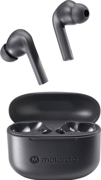 Actual product image Motorola True Wireless Earbuds | Moto Buds 065 | Built-in microphone | Bluetooth | Moonless Night (5 h, Wireless)
