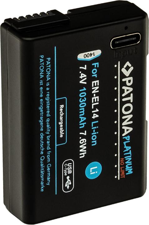 Actual product image Patona Platinum (Camera battery)