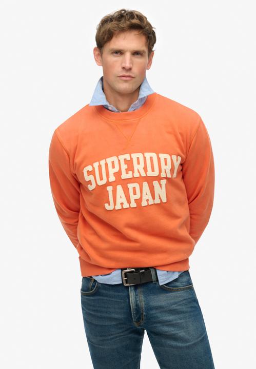 Superdry VINTAGE ATHLETIC CREW Heren Trui